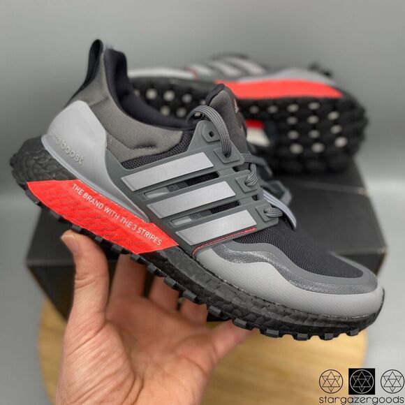 adidas Other - Adidas Shoes Mens Size 5 UltraBoost All Terrain Black Red Running Sneaker EG8098